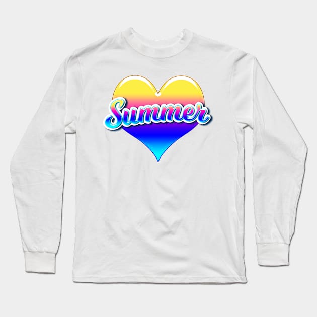 Summer Love Long Sleeve T-Shirt by Toni Tees